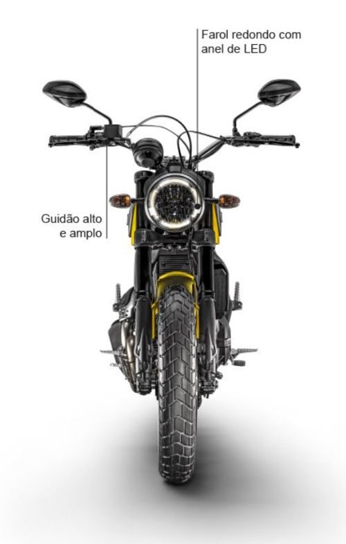 farol-ducati-scrambler Ducati Scrambler 2023 - Preço, Ficha Técnica, Fotos