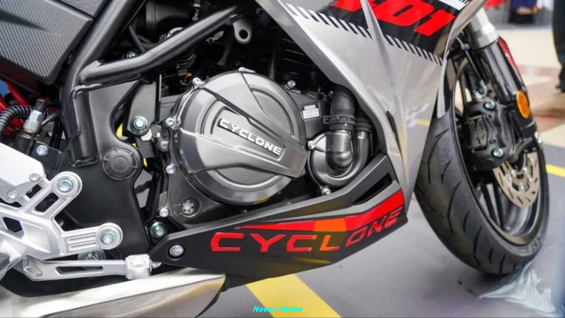 motor-Cyclone-RC-401-R Cyclone RC 401 R - A nova moto chinesa que promete revolucionar o mercado das esportivas