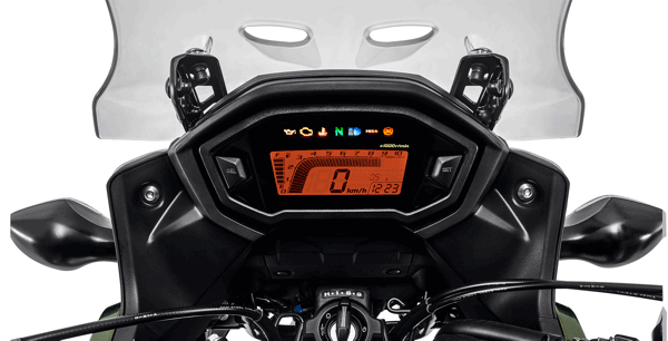painel-honda-cb-500x Honda CB 500X 2023 - Preço, Ficha Técnica, Fotos