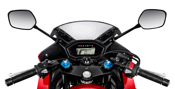 painel-honda-cbr-500r Honda CBR 500R 2023 - Preço, Ficha Técnica, Fotos