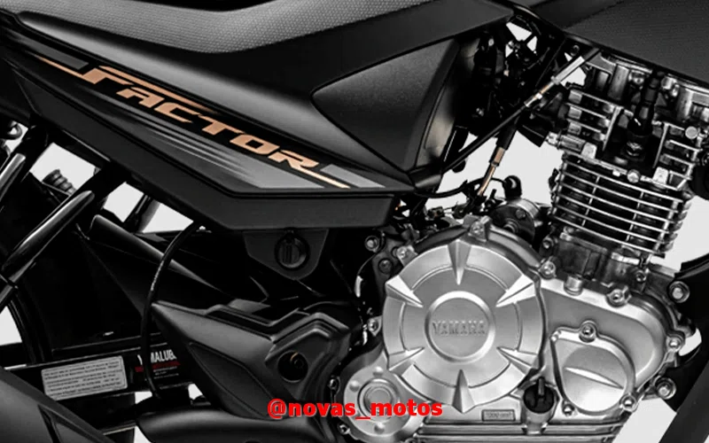 motor-factor-125i-UBS Yamaha Factor 125i UBS 2024 – Preço, Ficha Técnica e Fotos