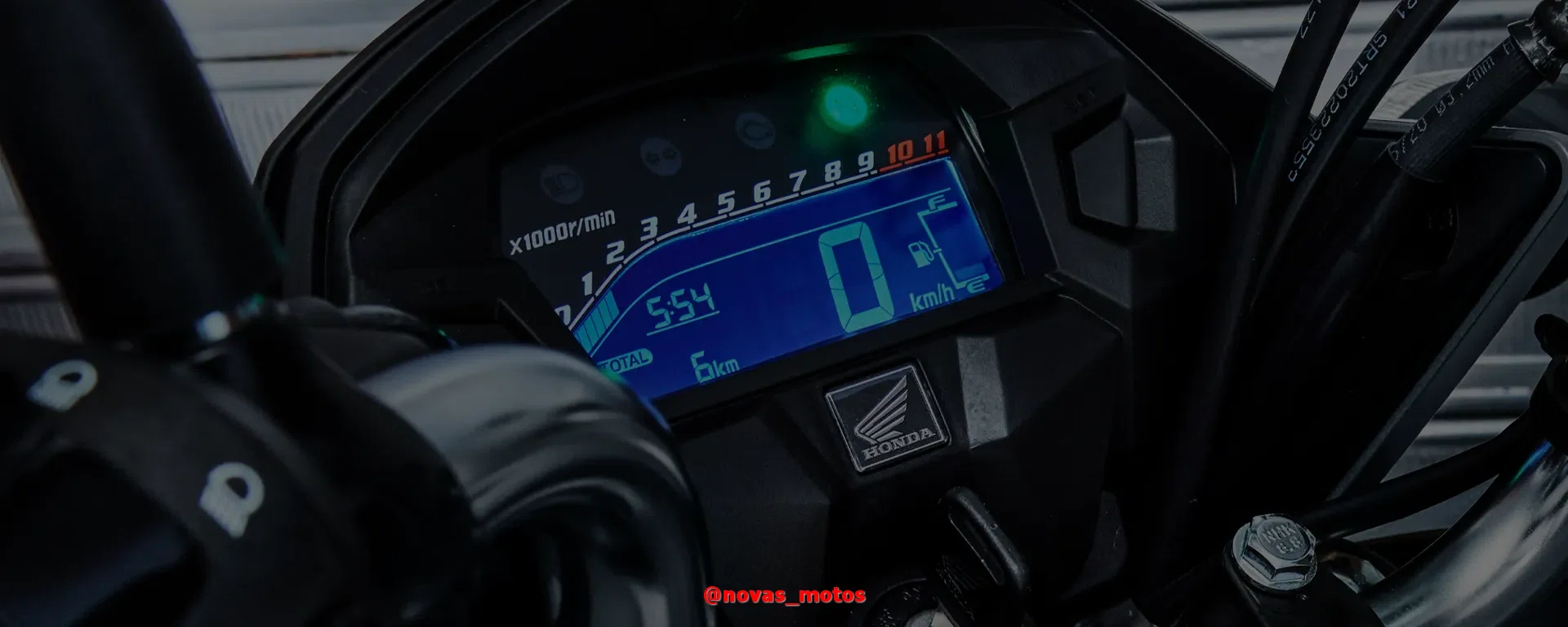 painel-digital-honda-cg-160-2024 Nova Honda CG 160 2024 - Confira todas as mudanças!