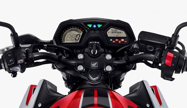 painel-honda-cb-650f Honda CB 650F 2023 - Preço, Ficha Técnica, Fotos