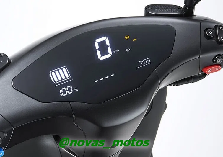 painel-scooter-ionex-s7-abs Conheça a Ionex S7 ABS - A scooter elétrica de última geração da Kymco