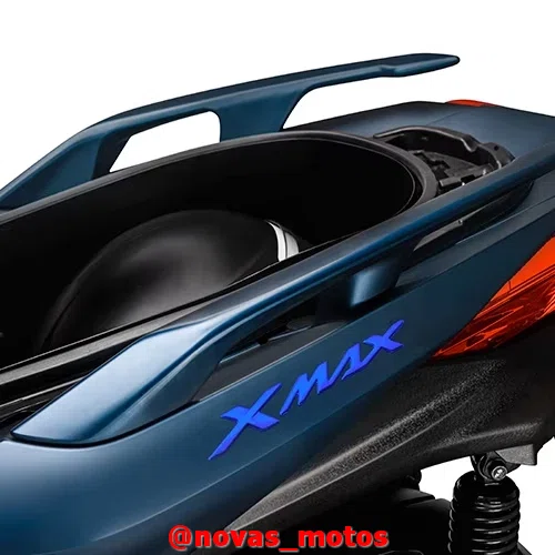 acabamento-yamaha-xmax Nova Yamaha XMax 250 2024 - Ela é bonita de verdade!