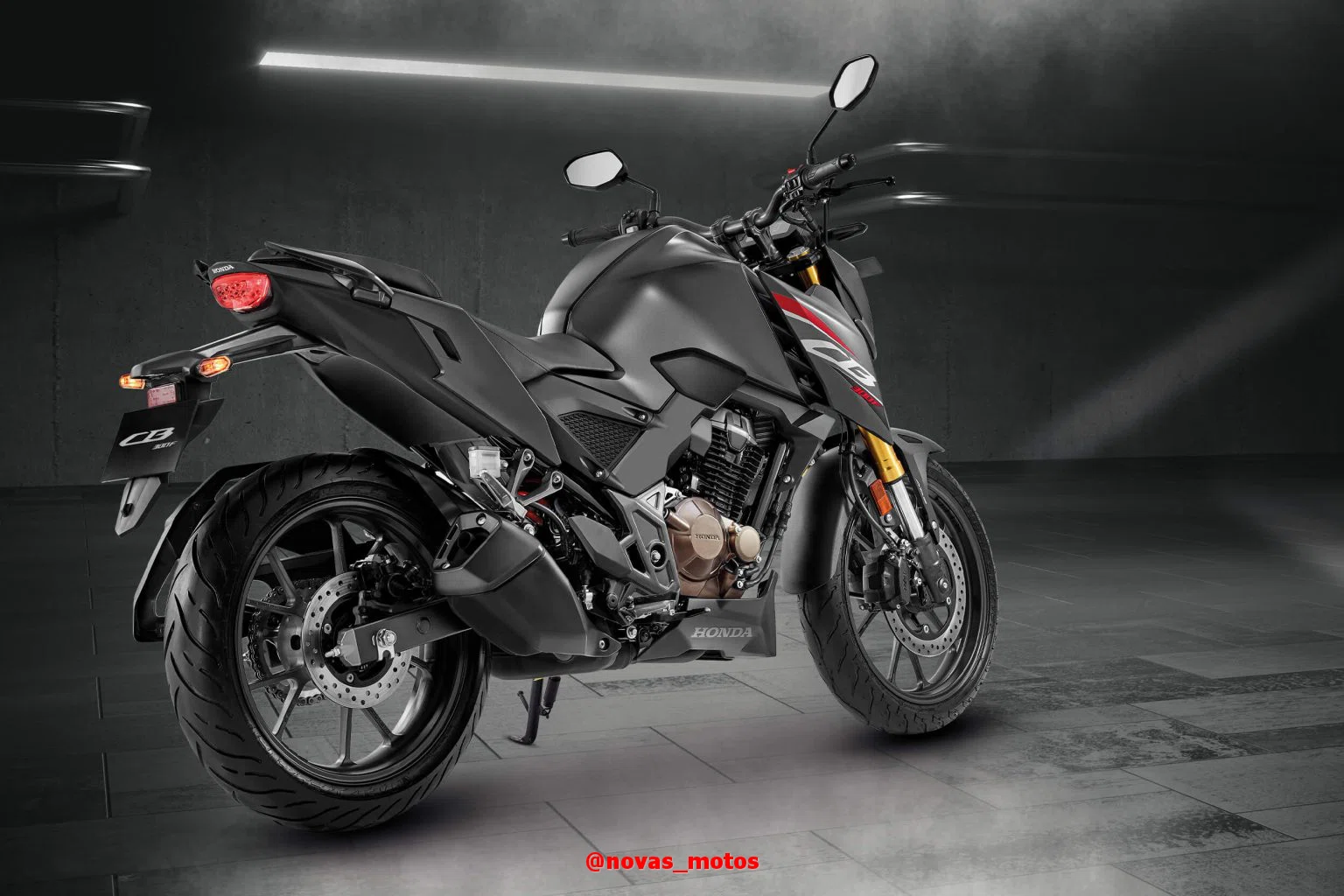 cores-honda-cb-300-f Nova Honda CB 300F 2024 - Preço, Ficha Técnica e Mudanças!
