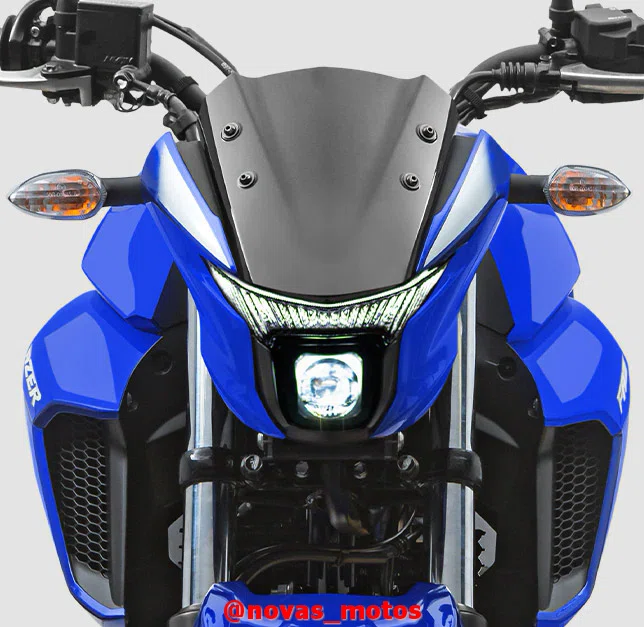 farol-fazer-250-2024-1 Yamaha FZ25 a famosa Fazer 2024 - Com o consagrado motor de 250cc