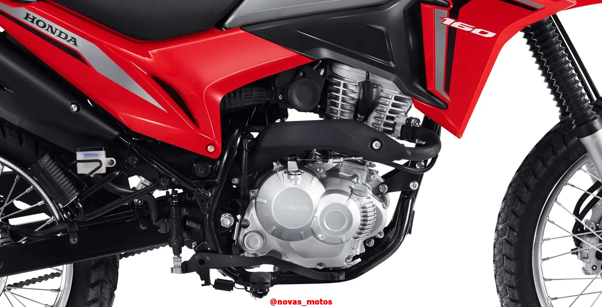 motor-honda-bros-160-2024 Nova Honda Bros 160 2024 - Preço, Ficha Técnica e Mudanças