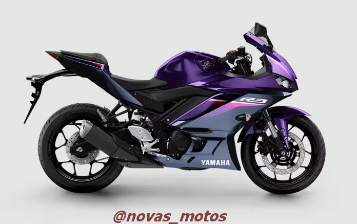 nova-yamaha-r3-2024 Nova Yamaha R3 321cc 2024 - Preço, Ficha Técnica e Fotos