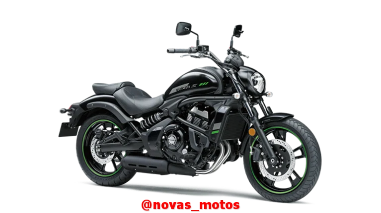 imagens-kawasaki-vulcan-s-650 Kawasaki Vulcan S 2024 - Confiável Motor 650cc da Versys e ER6N