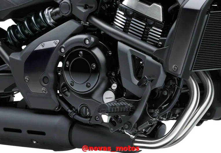 motor-kawasaki-vulcan-s-650 Kawasaki Vulcan S 2024 - Confiável Motor 650cc da Versys e ER6N