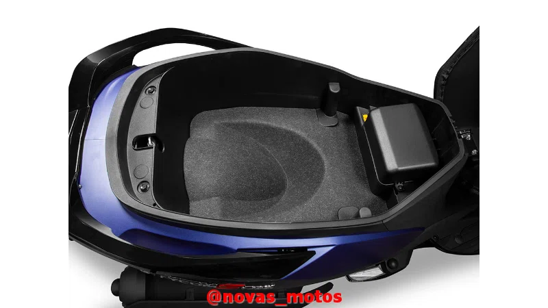 porta-capacete-dafra-citycom-300-cbs Nova Dafra Citycom 300cc CBS 2024 - Preço, Fotos e Mudanças!