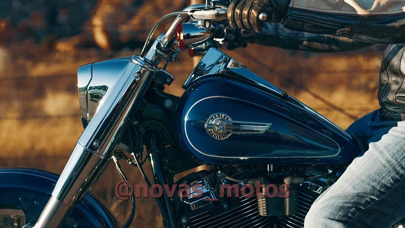 detalhes-harley-davidson-fat-boy-2024 Harley-Davidson Fat Boy 2024 - Confira seu Preço, Ficha Técnica e Fotos