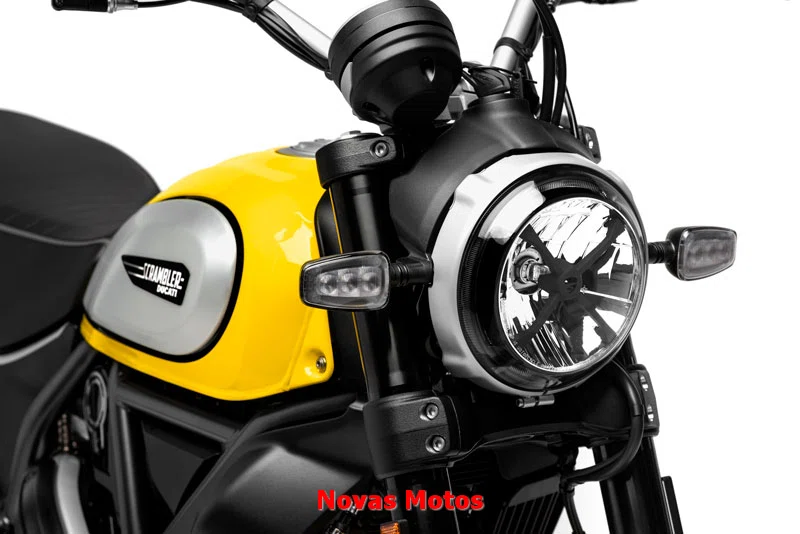 farois-ducati-scrambler-icon-2024 Ducati Scrambler Icon 2024 - Preço, Ficha Técnica e Fotos