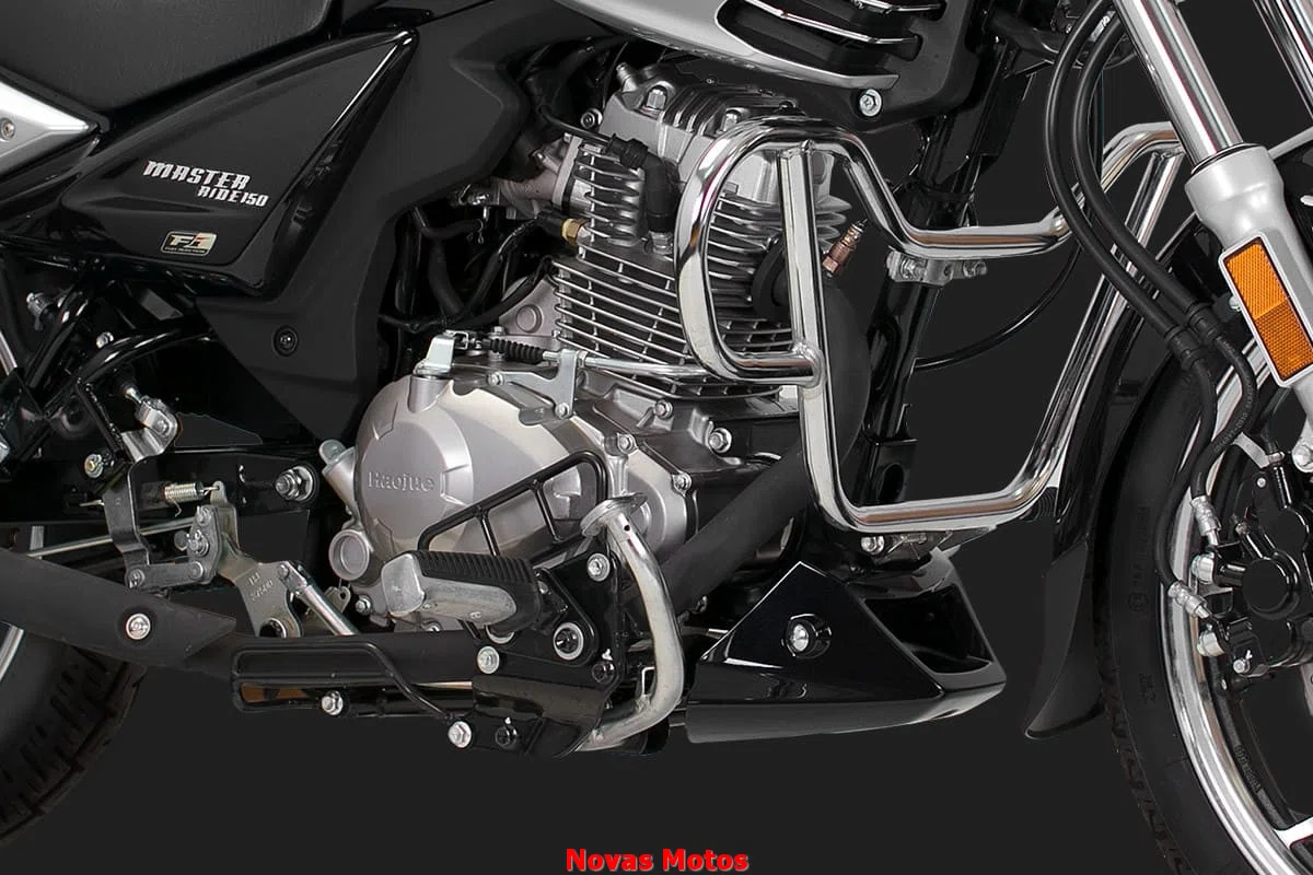 motor-haojue-master-rider-150 Nova Haojue Master Ride 150cc 2024 - Confira o Preço, Ficha Técnica e Fotos