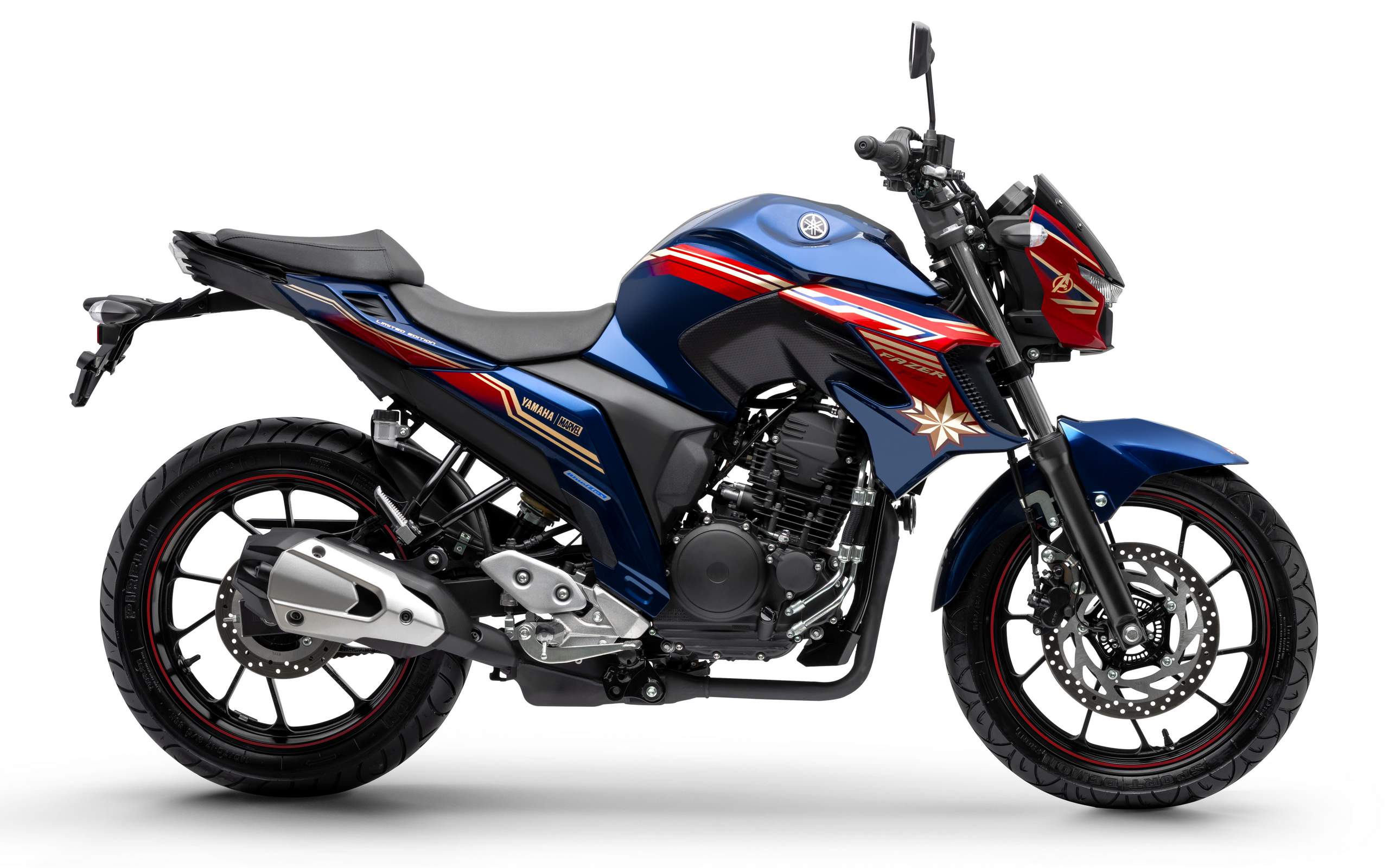 nova-moto-fazer-fz25-capita-marvel Tudo sobre as Novas Motos Yamaha 2024 - Potência, Tecnologia e Estilo!