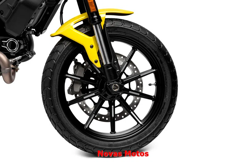rodas-ducati-scrambler-icon-2024 Ducati Scrambler Icon 2024 - Preço, Ficha Técnica e Fotos