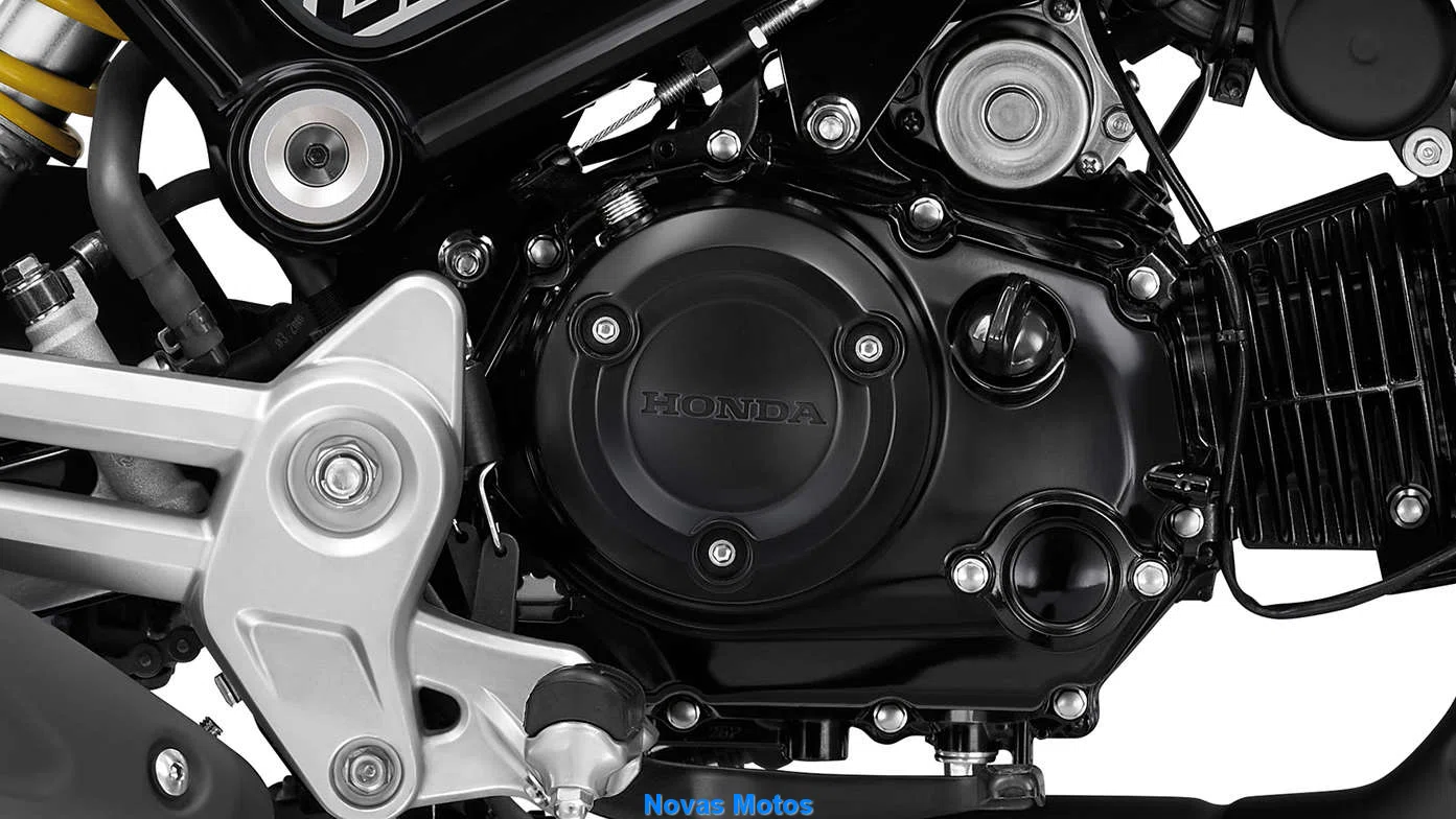 motor-Honda-MSX125 Honda MSX125 2024: Me impressionou e vai te impressionar também!