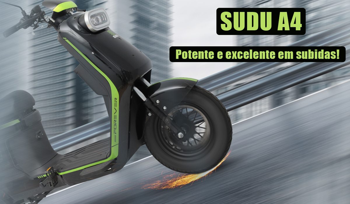 sudo-A4-3 SUDU A4 Bicicleta elétrica de alta potência - Potente e excelente em subidas