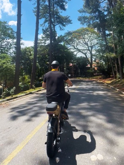 sem-se-preocupar-com-carga A revolução no meu deslocamento diário com a Cavalletta E-Bike AE6